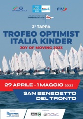 2a TAPPA TROFEO OPTIMIST ITALIA KINDER JOY OF MOVING SAN BENEDETTO DEL TRONTO